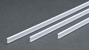 Evergreen I Beam .250" 6.4mm (3) (EVG277)