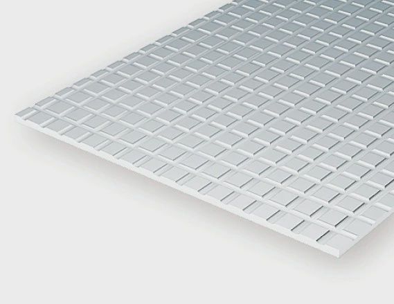 Evergreen Square Tile 1/4 x 1/4 (EVG14505)