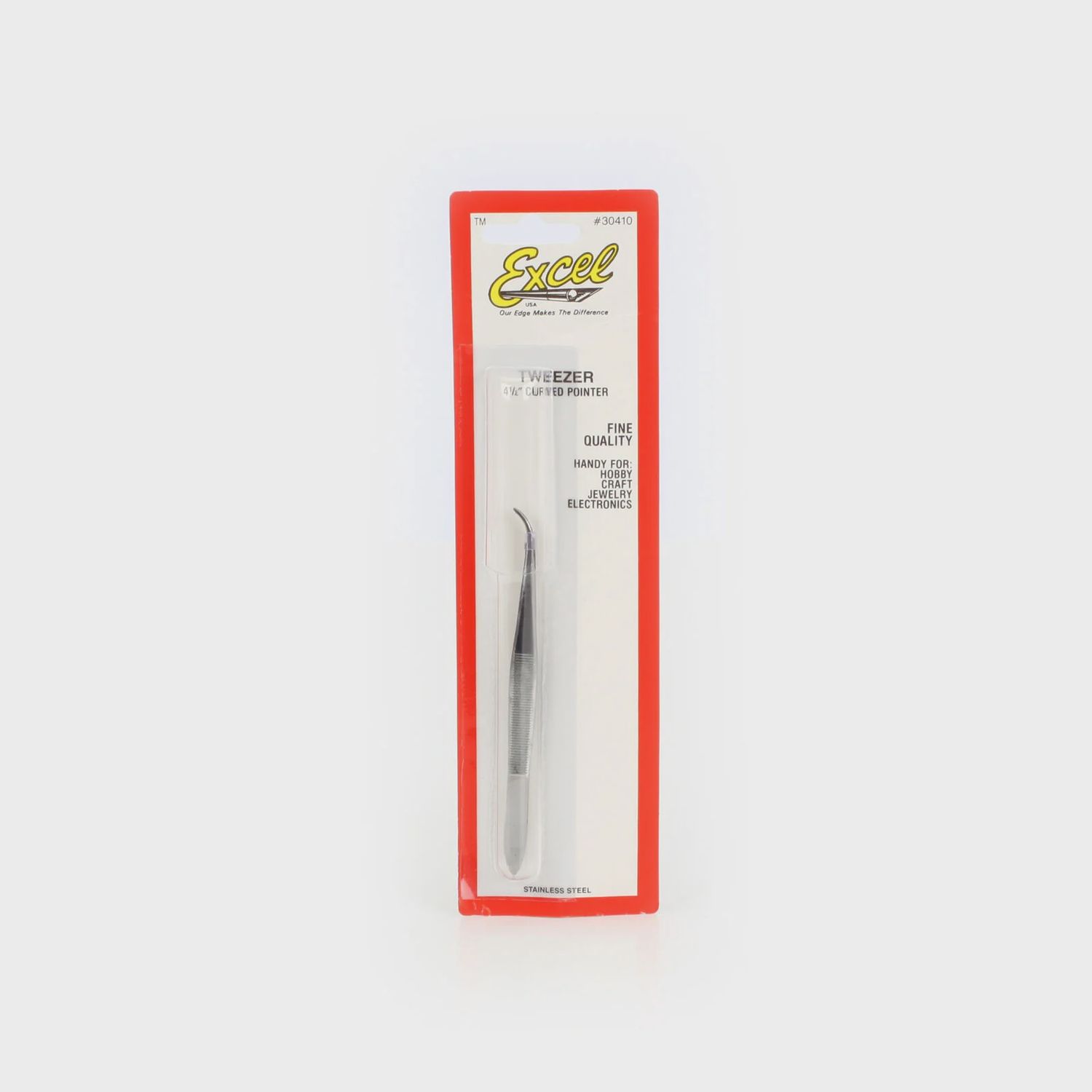 Excel 4-1/2" Curved Tweezer (EXL30410)