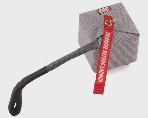 Exclusive RC Non Functional Drag Racing Parachute (Grey) (EXC-ERC-8-DC-1054)