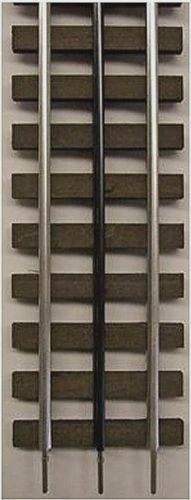 Gargraves O Gauge 3 Rail Phantom Tinplate 37" Wood Tie Sectional Track (WT-101-37)