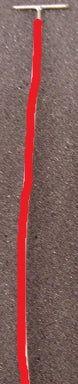 Gargraves 8" Pigtail, 16 AWG, Red with "Y" connector-Package 12 (932R-12)