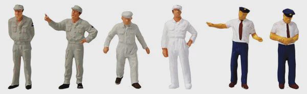 Gas Station Attendants pkg(6) - (590-1010586)