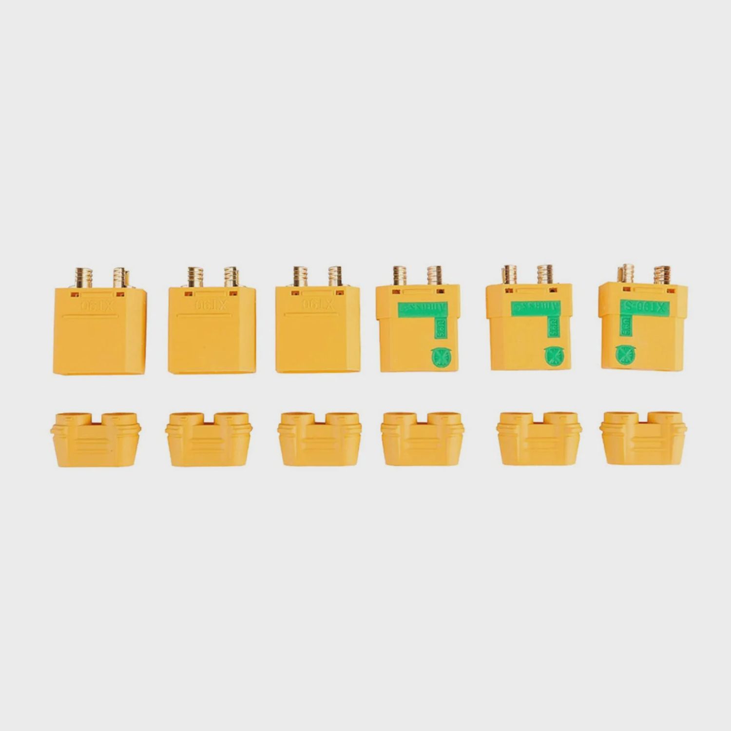 Gens Ace T 90S MALE AND FEMALE PLUG (3 PAIRS) (GEAXT903)