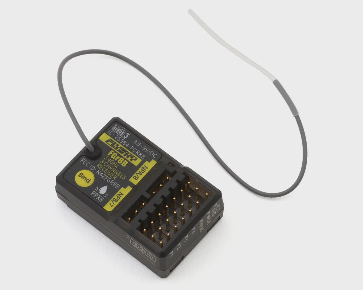Flysky FGr8B 2.4 GHz 8-Channel AFHDS3 Receiver (FSY-FGR8B)