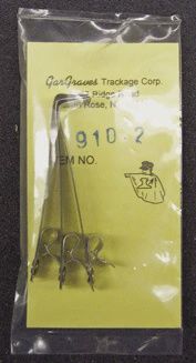Gargraves Stainless Connector for Center Rail O Gauge (910-2)