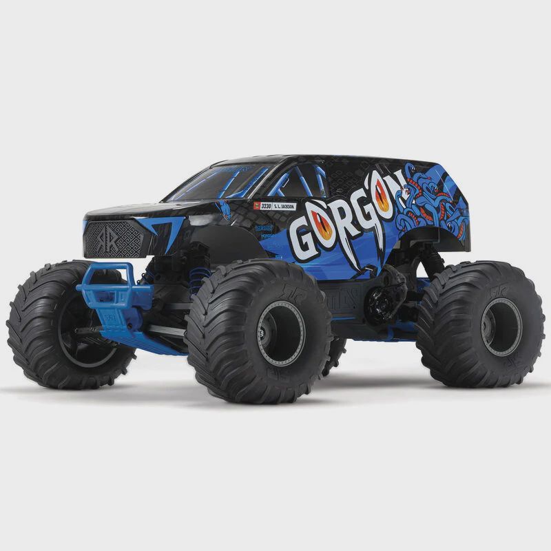 GORGON 2wd MT 1/10th RTR (no Batt) Blue (ARA3230T1)