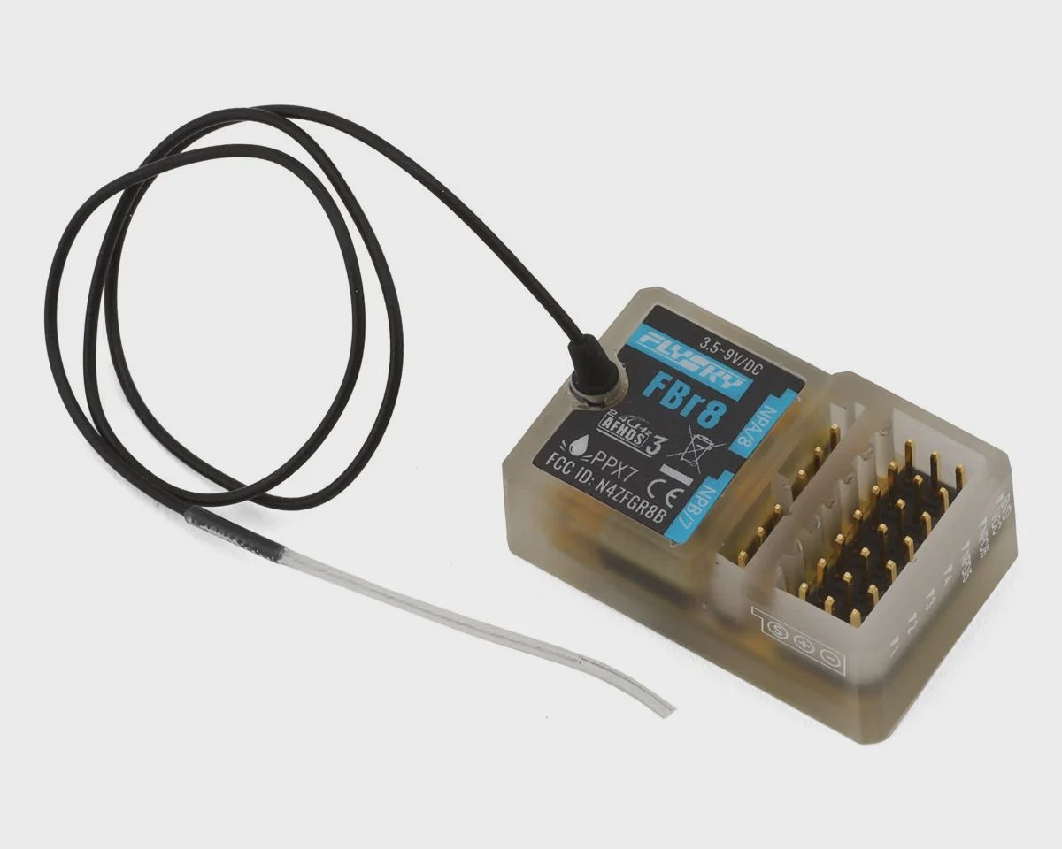 Flysky FBr8 Waterproof 8-Channel Receiver (Long Antenna) (FSY-FBR8)