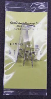 Gargraves Stainless Connector for Center Rail O Gauge (910-1)