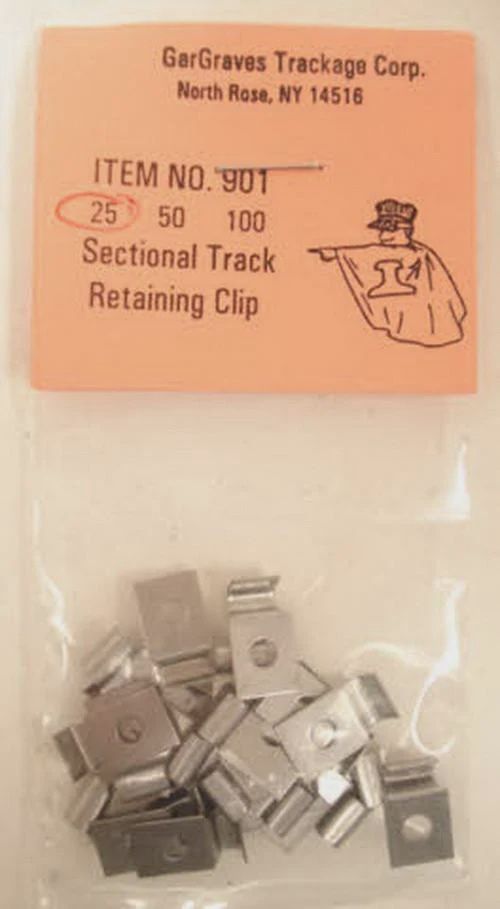 Gargraves Sectional Track Retaining Clips (GG-90125)