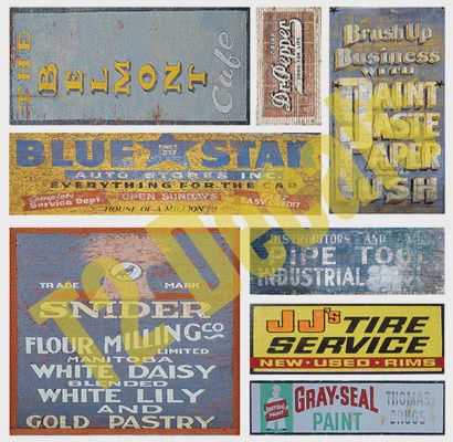 Ghost Signs #008 (721-OSGHOS008)