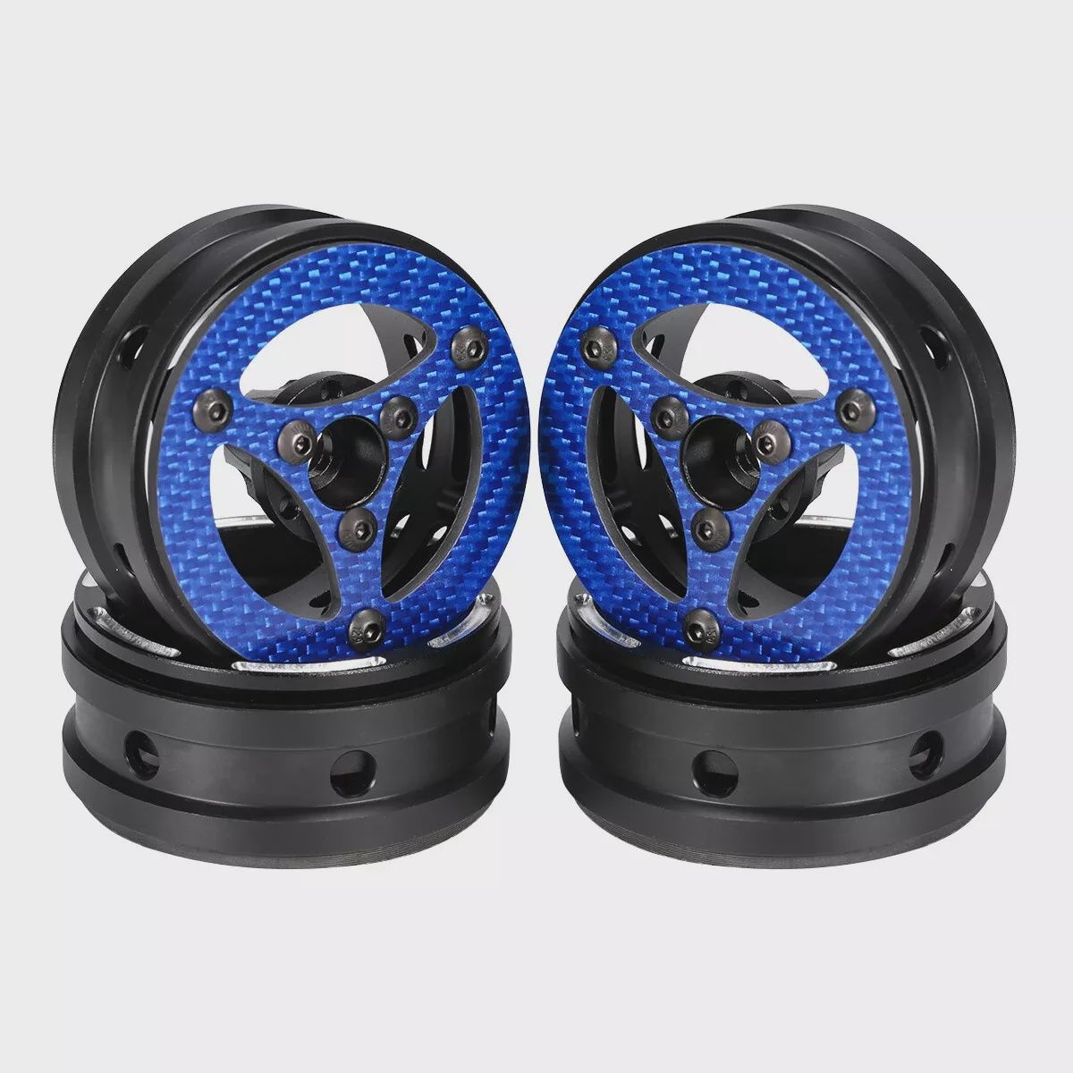 HAMILTON HOBBIES 1.9 TRIANGLE BEADLOCK - BLUE