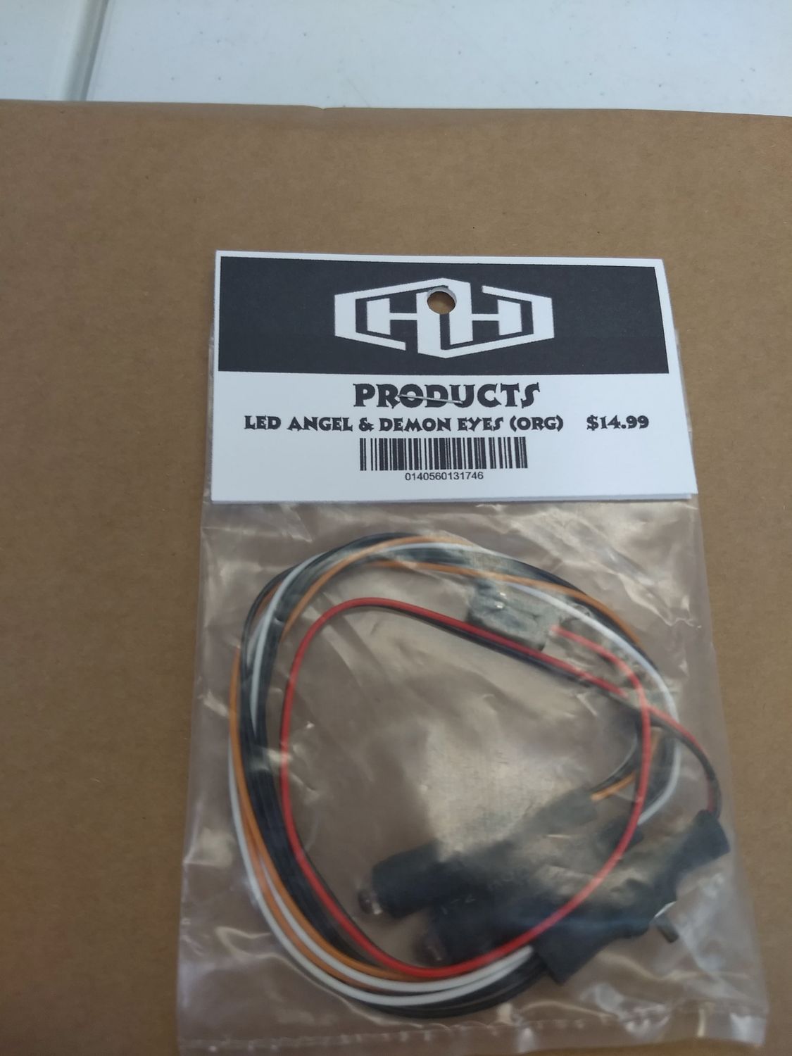 Hamilton Hobbies 2 LEDs Angel &amp; Demon Eyes - Orange (HAM131746)