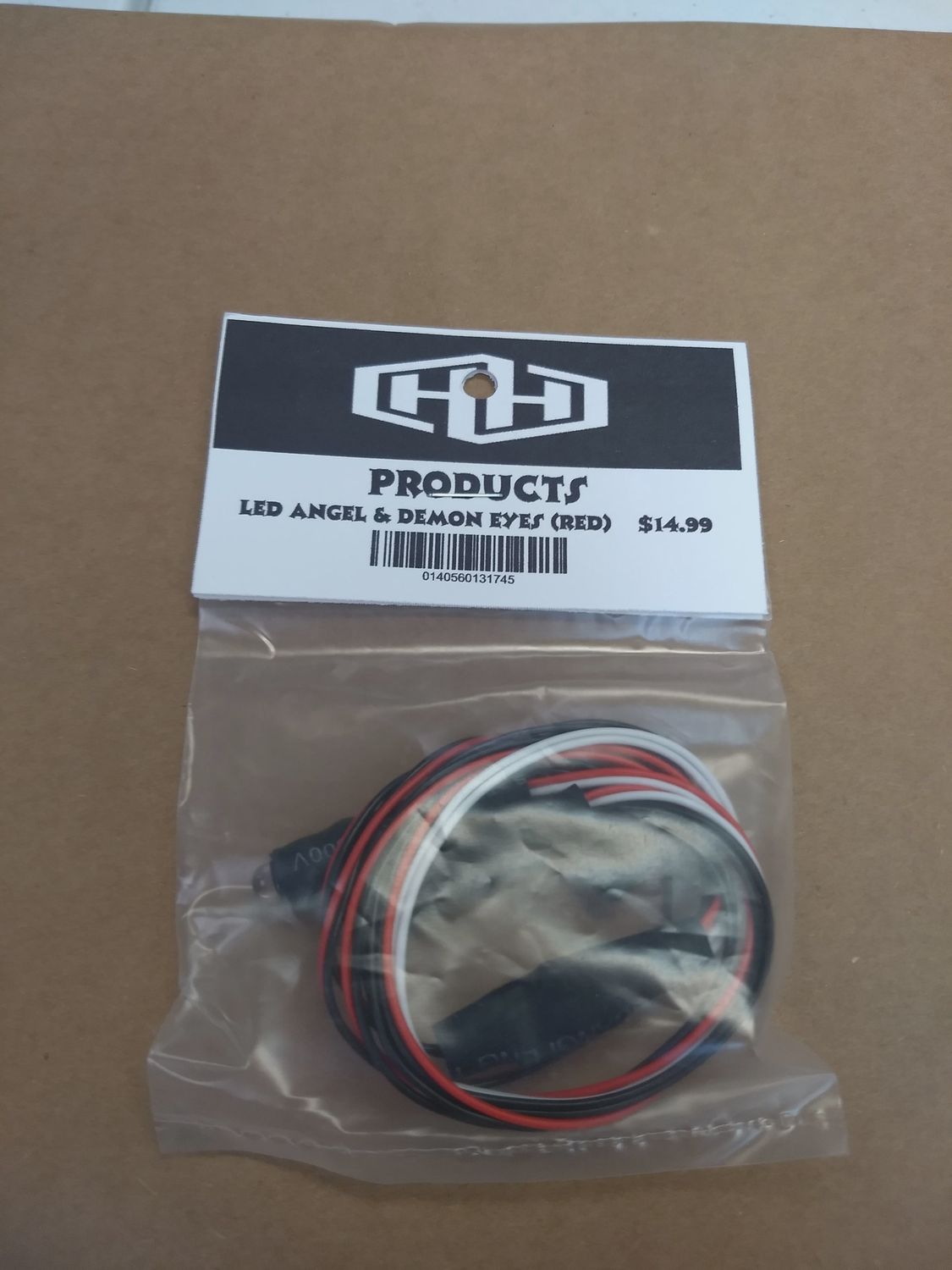Hamilton Hobbies 2 LEDs Angel &amp; Demon Eyes - Red (HAM131745)