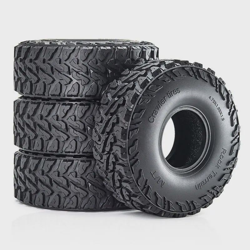 Hamilton Hobbies 4PCS 120mm 1.9 Inch Rubber Rocks Wheel Tires (HAMXL012)