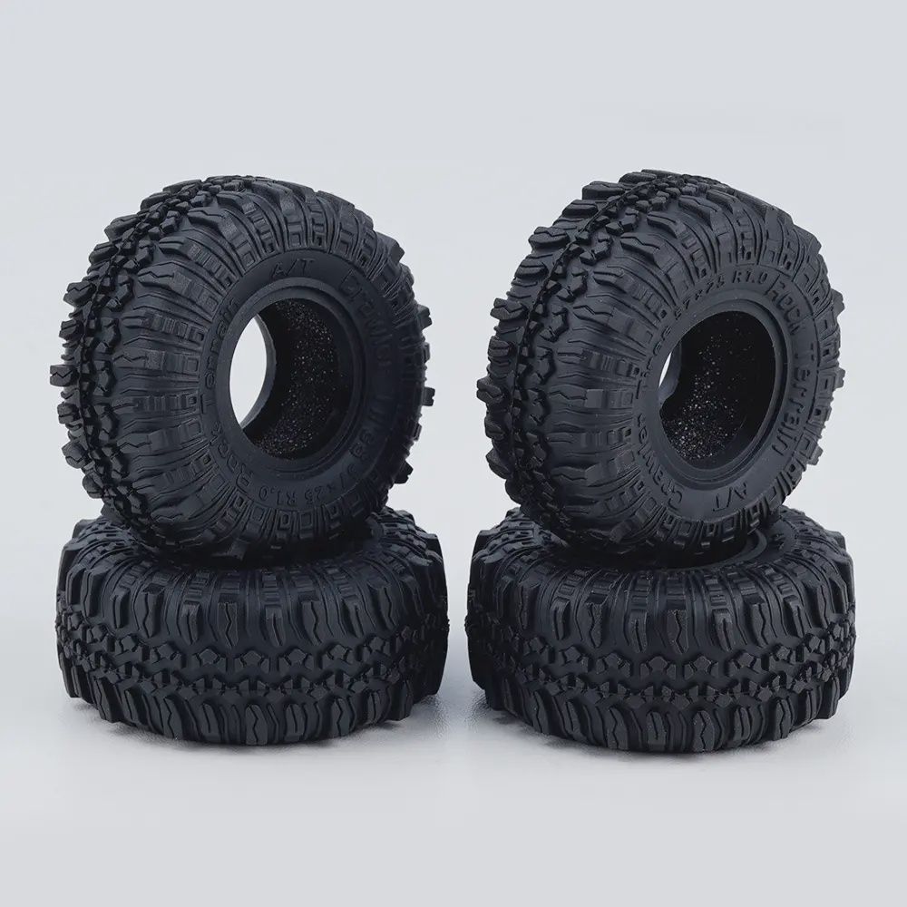 Hamilton Hobbies 1.0 Tires- 57 * 25mm Super Soft Crawler Tires (HAMX0024)