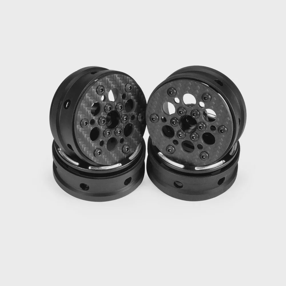 HAMILTON HOBBIES 1.9 CIRCLE BEADLOCK - BLACK