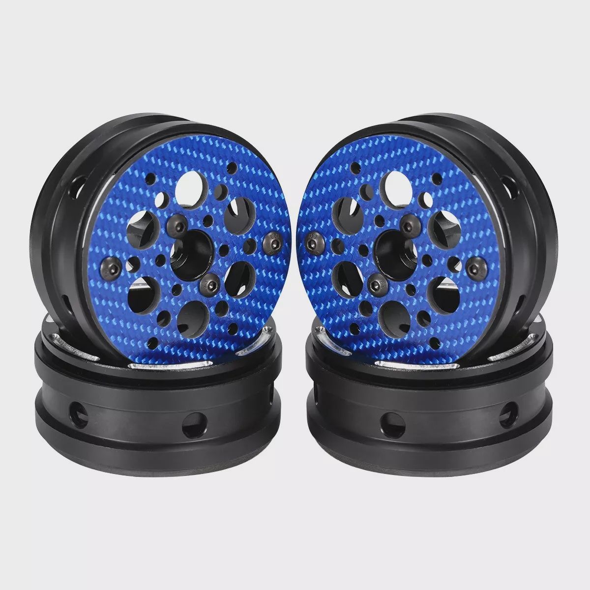 HAMILTON HOBBIES 1.9 CIRCLE BEADLOCK - BLUE