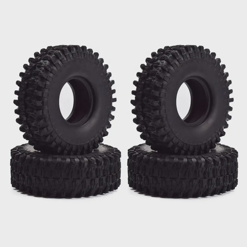 Hamilton Hobbies 4PCS 120mm 1.9" Rubber Tyre/Wheel Tires (HAMXL001)