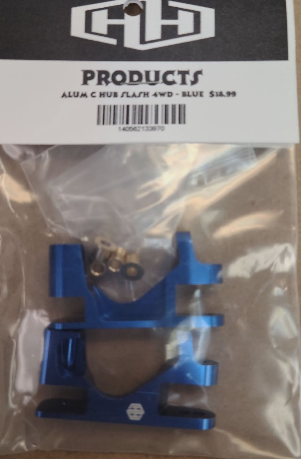 Hamilton Hobbies Aluminum C HUb Slash 4 WD - Blue (HAM133970)