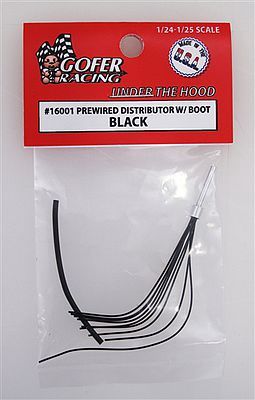 Gofer Racing Wired Distributor with Boot (Black) (GOF16001)