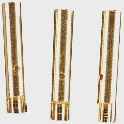 Great Planes Gold Plate Bullet Connector Female 2mm (3) (GPMM3111)