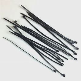 Hamilton Hobbies 4" BLACK NYLON CABLE TIES (100) (HAM130417)