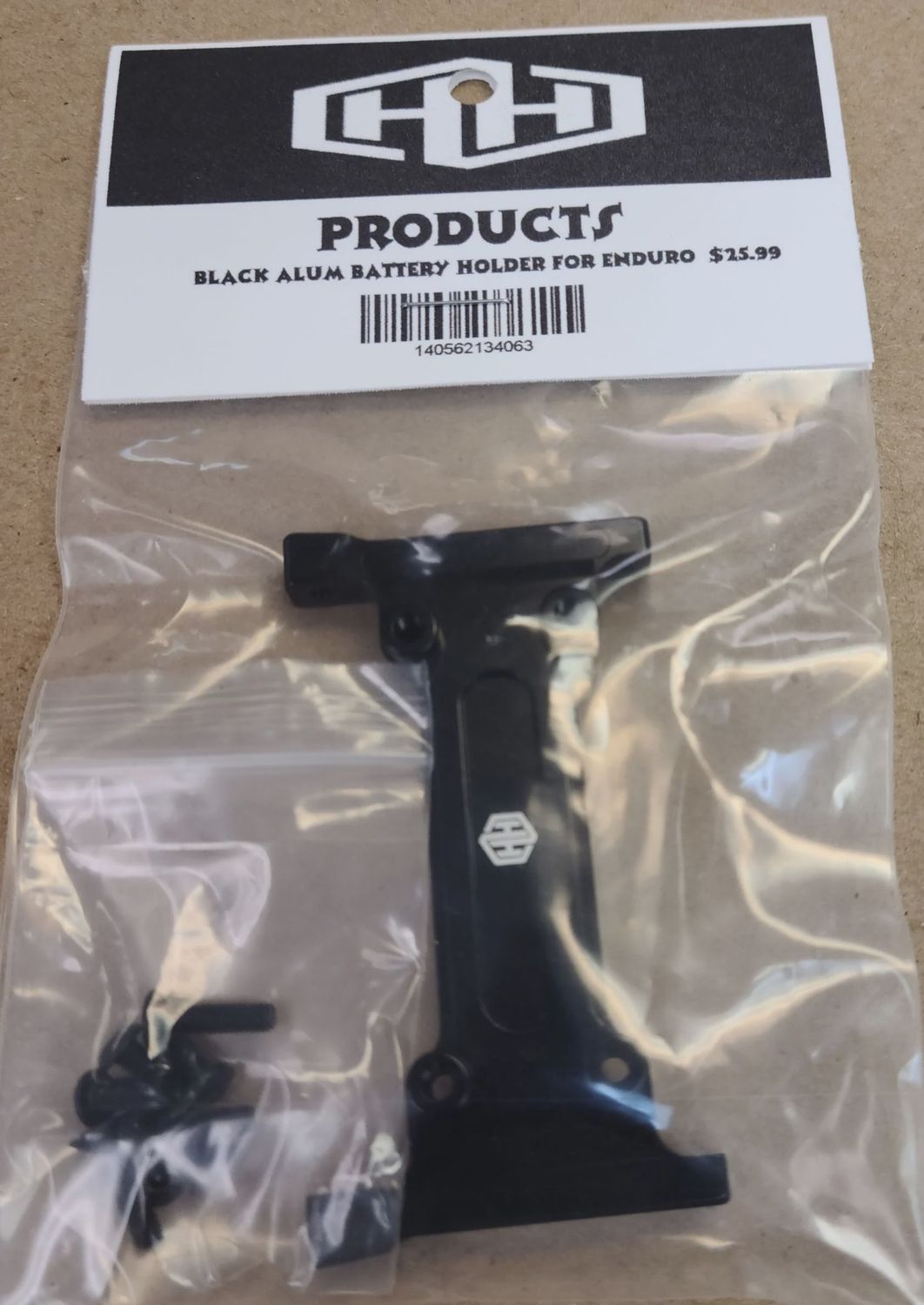 Hamilton Hobbies ENDURO ALUM BATTERY HOLDER - BL (HAM134063)