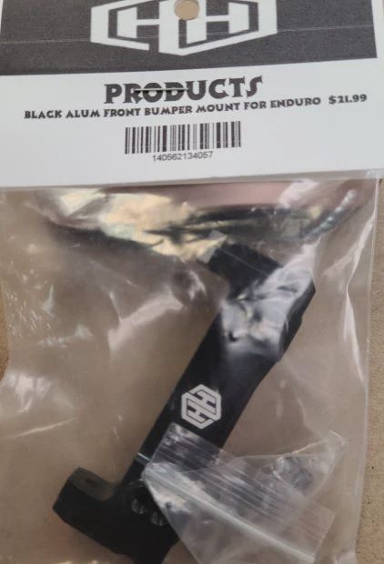 Hamilton Hobbies ENDURO ALUM FRONT BUMPER MOUNT (HAM134057)