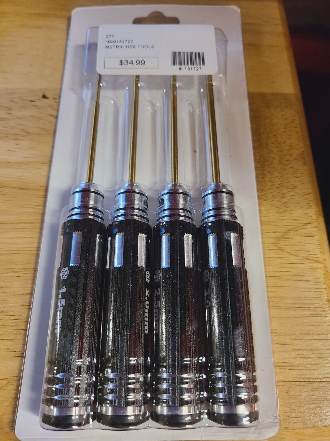 Hamilton Hobbies METRIC HEX TOOLS (HAM131727)
