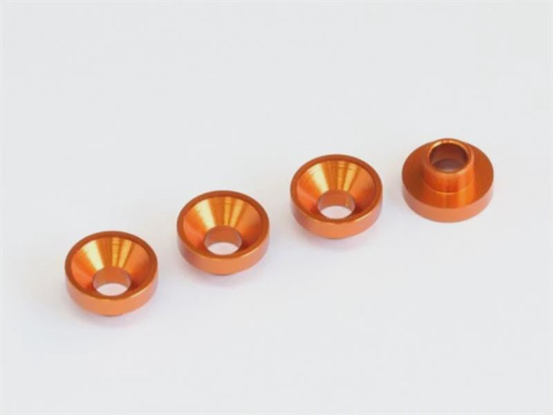 Hamilton Hobbies Orange Servo Washers (8) (HAM13514)