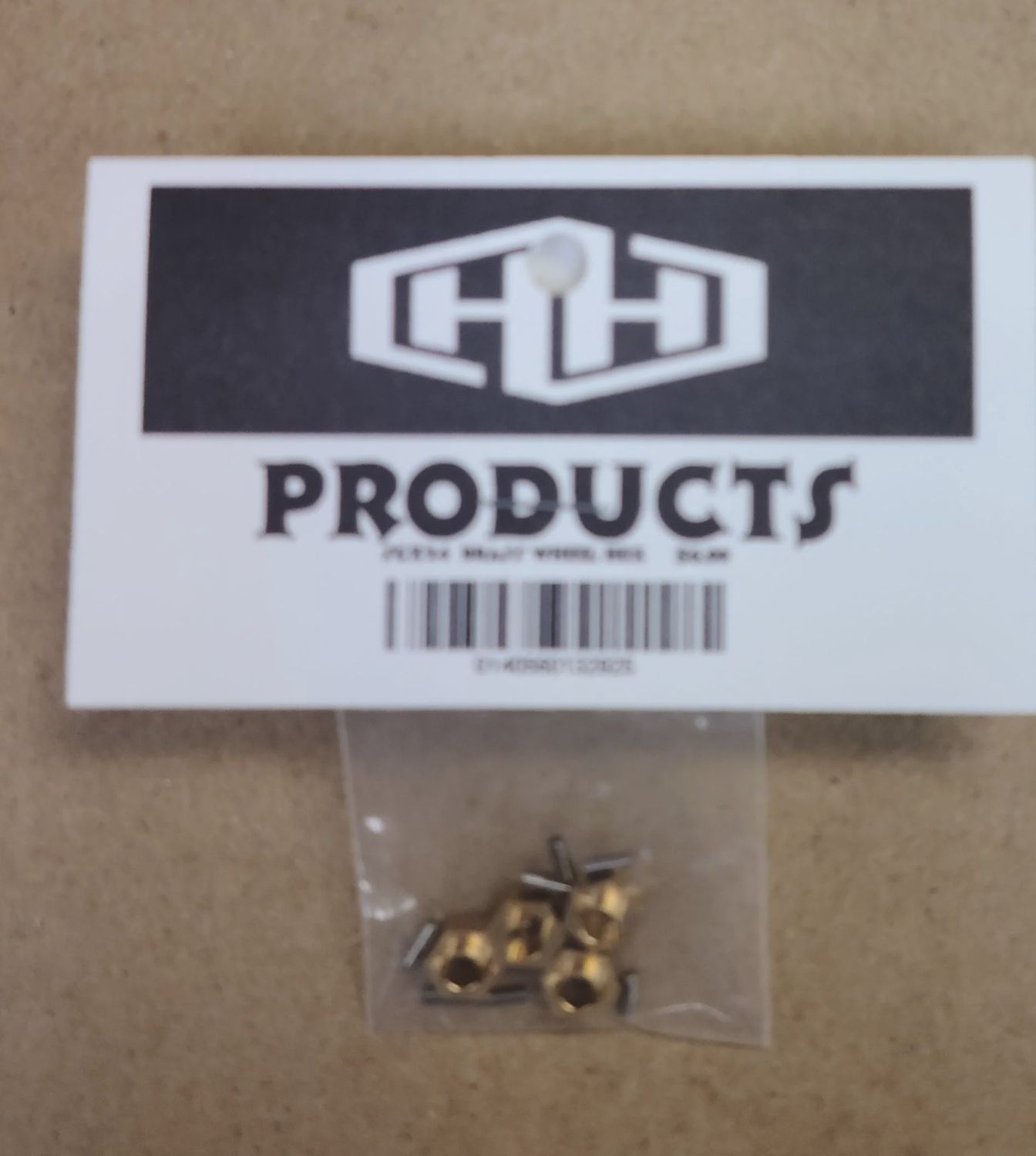 Hamilton Hobbies SCX24 Brass Wheel Hex Adapt (HAM132925)