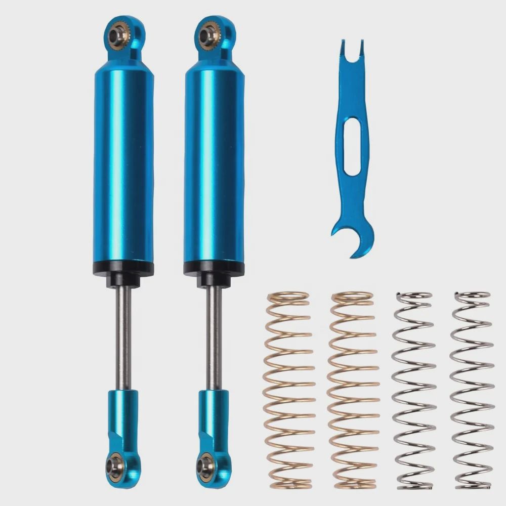 Hamilton Hobbies 90MM SCALE SHOCKS - Blue (HAM136059)
