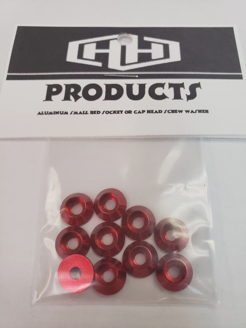 Hamilton Hobbies ALUMINUM SMALL SOCKET OR CAP HEAD SCREW WASHER 3MM (HAM5432)