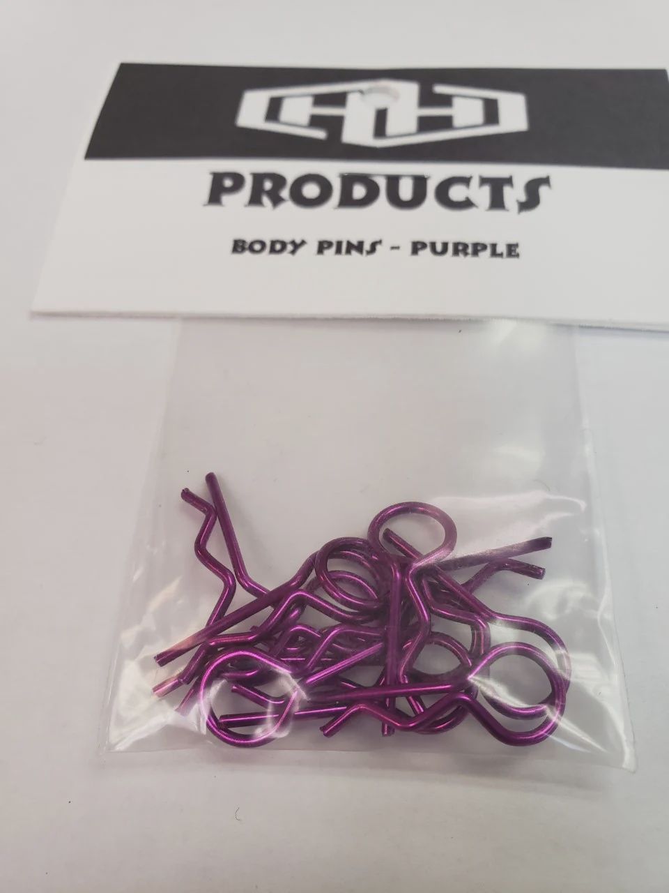 Hamilton HObbies BODY PIN - PURPLE (10) (HAM5355P)