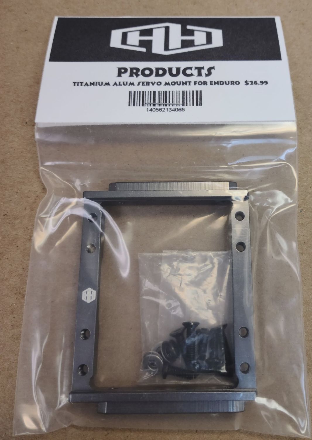Hamilton Hobbies ENDURO ALUM MOTOR MOUNT - TITAN (HAM134066)
