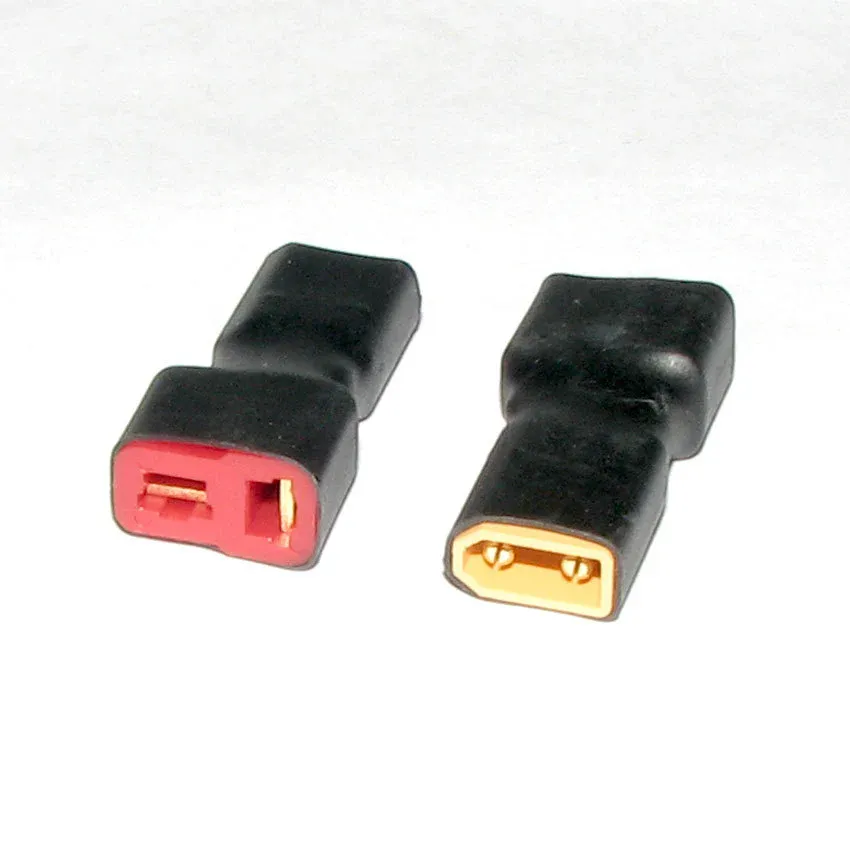 Hamilton Hobbies FEMALE T PLUG TO XT30 MALE (HAM06903)