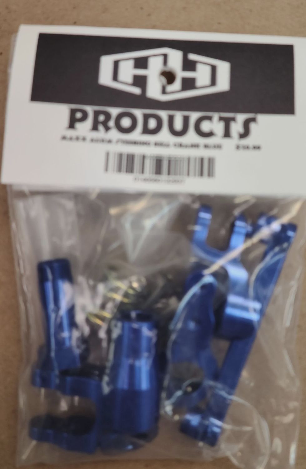 Hamilton Hobbies MAXX Alum Steering Bell Crank - Blue (HAM132937)