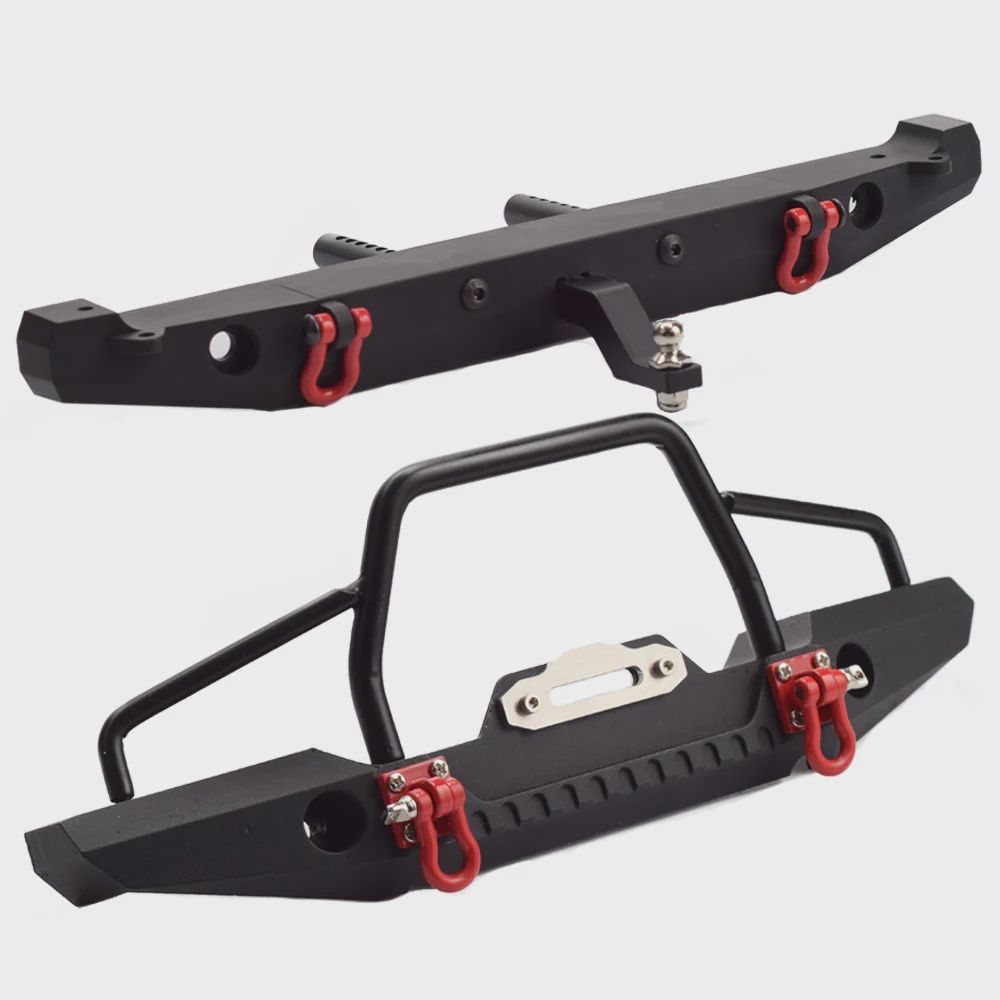 Hamilton Hobbies TRX4 Front &amp; Rear Bumper with LED lights (HAM136096)