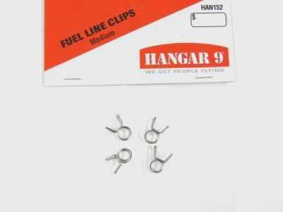 Hangar 9 Fuel Line Clips - Medium (HAN152)