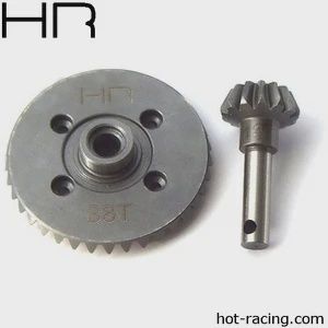 Heavy Duty Spiral Bevel Gear Set 38/13 Tooth, for Axial AX10 (Stock) (HRASWRA9383)