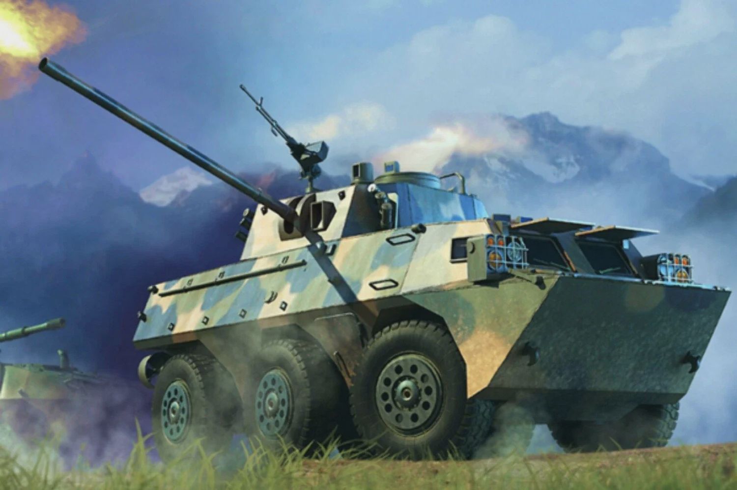 Hobby Boss PLA PLL05 120mm Self-Propelled Mortar-Howitzer (HBO82487)