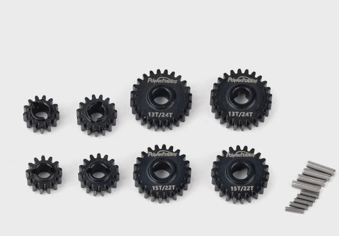 Hamilton Hobbies Redcat Ascent 18 Steel Portal Gear Set-Overdrive &amp; Underdrive (HAMXJL04)