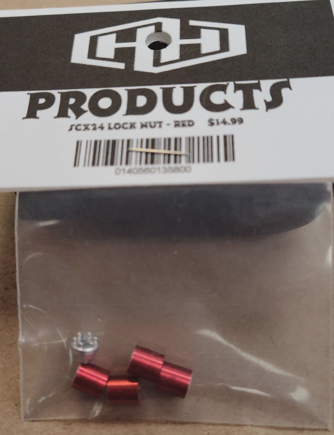 Hamilton Hobbies SCX24 LOCK NUT - RED (HAM135800)