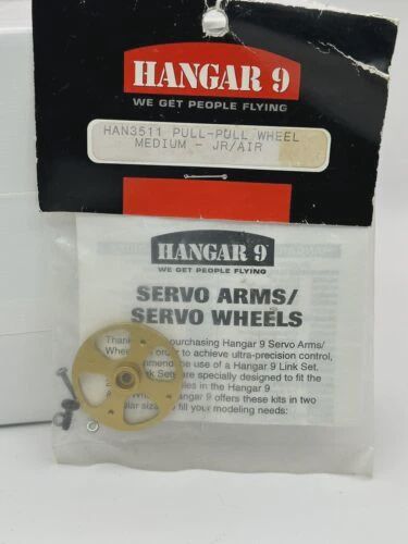 Hangar 9 Pull-Pull Wheel: JR/Air, Medium (HAN3511)