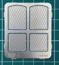 Highlight Model Bomber Seat Upholstery Set 1/24-1/25 (HMO63)