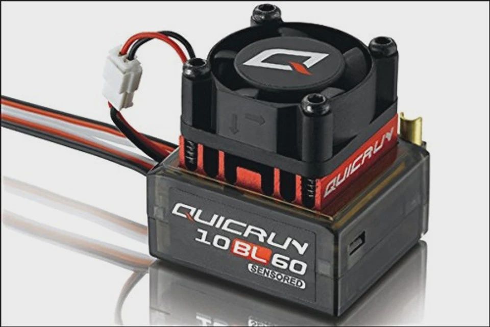 HobbyWing Quicrun 10 Brushless Sensored ESC (2-3S), (HWI30108000)