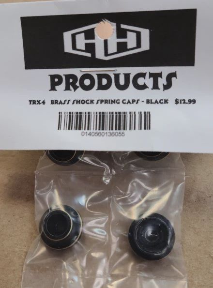 Hamilton Hobbies TRX-4 Brass Shock Spring Cups (HAM136055)