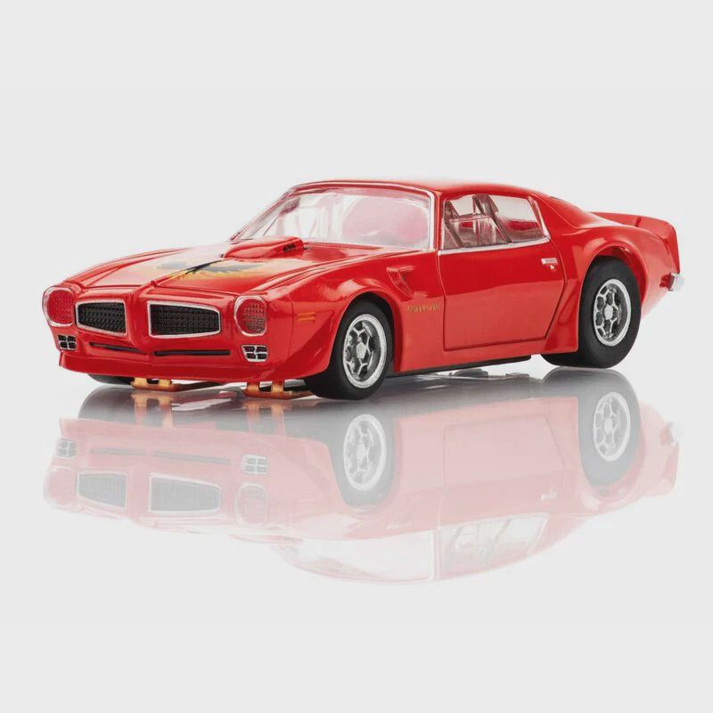 HO 1972 TransAm Firebird Mega G+ Slot Car, Red (AFX22097)