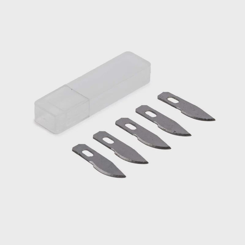 Hobby Essentials #12 Curved Carving Blades (5) (HDXK0168)